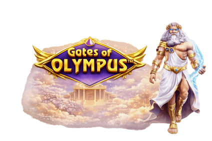 Gates of Olympus spilleautomat fra Pragmatic Play med greske guder og Tumble-funksjon