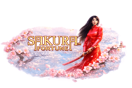 Sakura Fortune spilleautomat fra Quickspin med japansk kirsebærblomst-tema og re-spinn